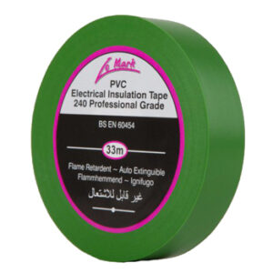 LeMark PVC Electrical Insulation Tape 19mm GREEN