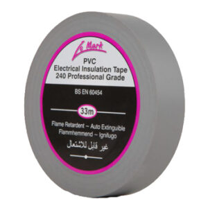 LeMark PVC Electrical Insulation Tape 19mm GREY