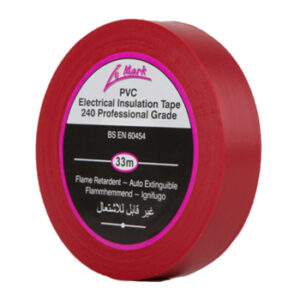 LeMark PVC Electrical Insulation Tape 19mm RED