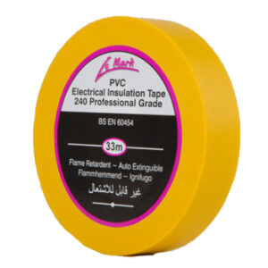 LeMark PVC Electrical Insulation Tape 19mm YELLOW