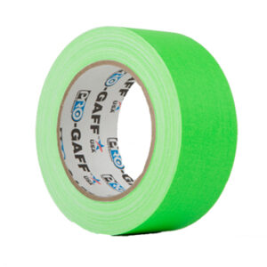 Pro Gaff Fluorescent Spike Tape 50mm GREEN