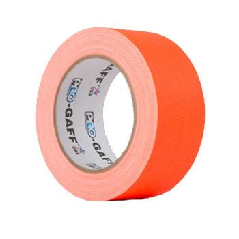 Pro Gaff Fluorescent Spike Tape 50mm ORANGE