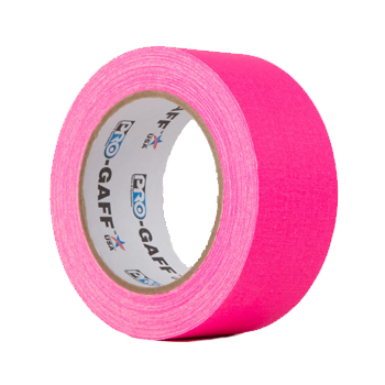 Pro Gaff Fluorescent Spike Tape 50mm PINK