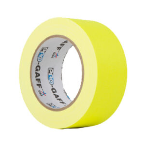 Pro Gaff Fluorescent Spike Tape 50mm YELLOW